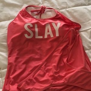 “Slay” tankini never worn